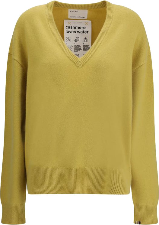 Extreme Cashmere Extreme Cashmere Bicolor Cashmere Sweatshirt