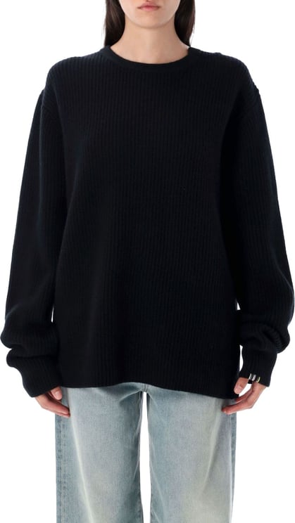 Extreme Cashmere You Relaxed Fit Ribbed Knit Sweater