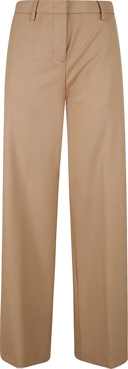 Fabiana Filippi Ankle-Length Wide-Leg Trousers with Tulle Detail