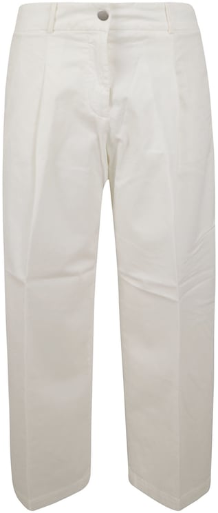 Fabiana Filippi Straight-Leg Trousers with Mid-Rise Waist