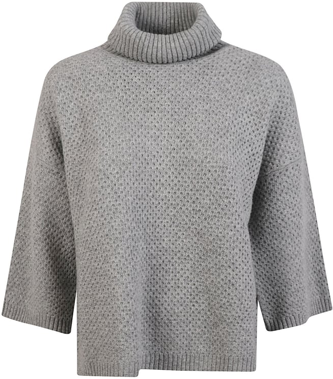 Fabiana Filippi Textured Knit Cropped Sweater