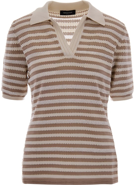 Fabiana Filippi T-Shirts And Polos Burro/Fango