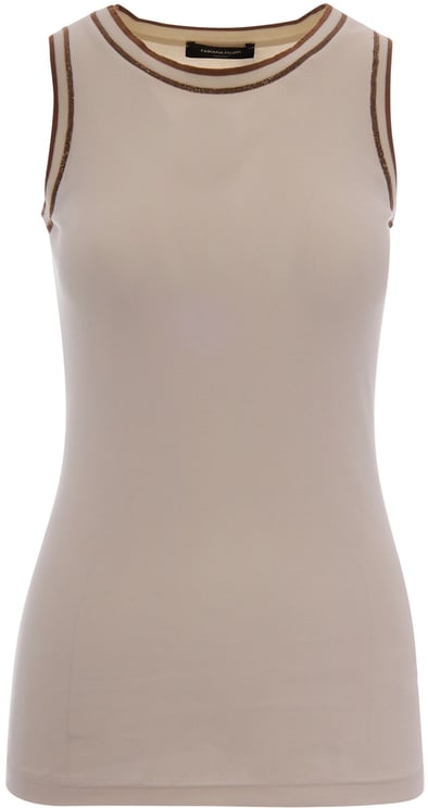 Fabiana Filippi T-Shirts And Polos Burro/Fango