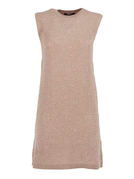 Fabiana Filippi Acero Shimmering Textured Mini Dress