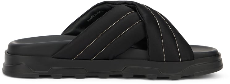 Fabiana Filippi Black mules with a minimal and modern design.