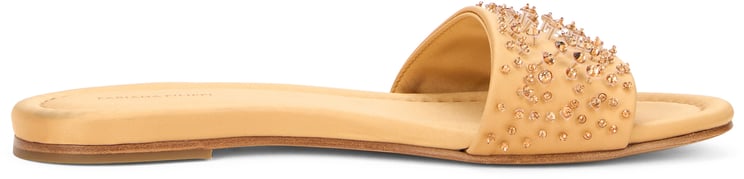 Fabiana Filippi Low sandal with elegant and refined design.