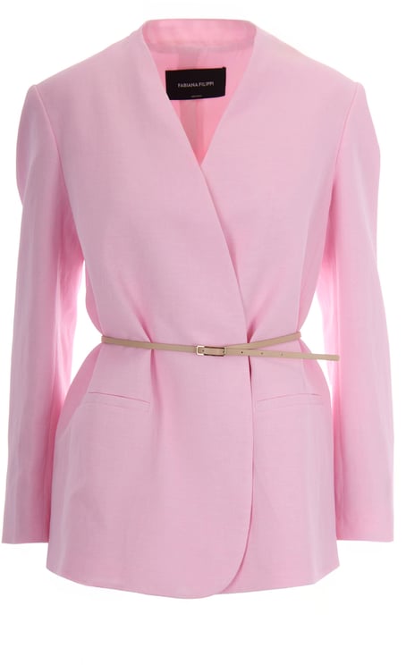 Fabiana Filippi Jackets Rosa Petalo