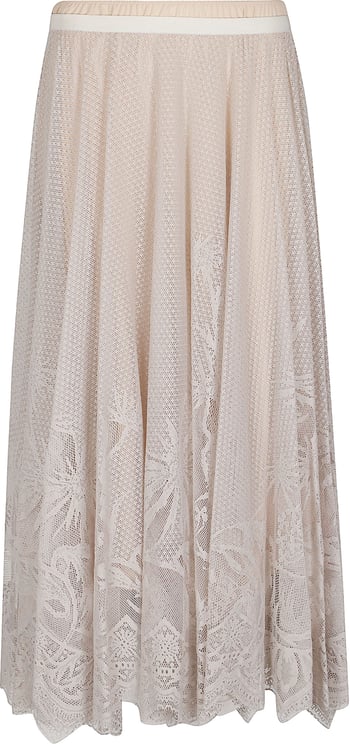 Fabiana Filippi Long Skirt Nude