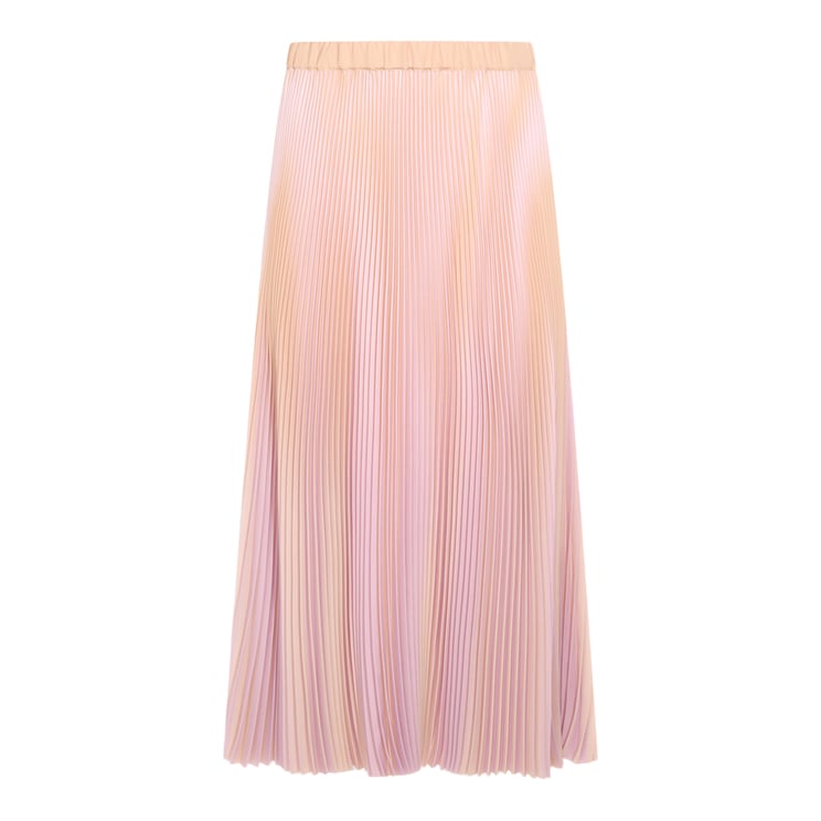 Fabiana Filippi Pleated Midi Skirt in Lilac