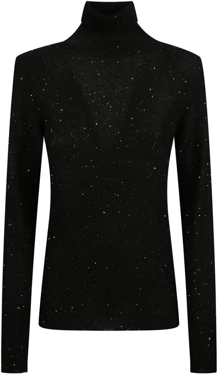 Fabiana Filippi Turtle Neck Sweater Black
