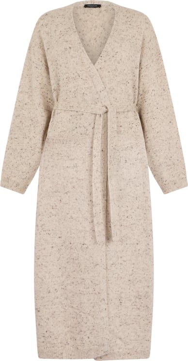 Fabiana Filippi Long cardigan with belt