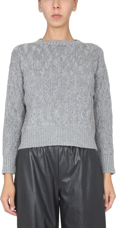Fabiana Filippi Textured Braided Knit Sweater