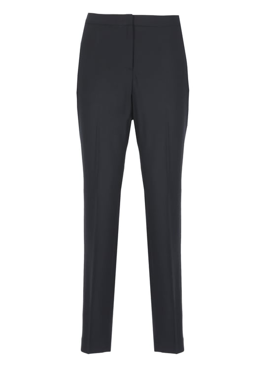 Fabiana Filippi Blue Lightpoint Detail Wool Pants