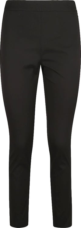 Fabiana Filippi Tailored Black Trousers With Streamlined Fit