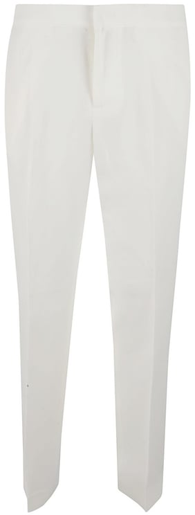 Fabiana Filippi Tailored White Trousers With Streamlined Design