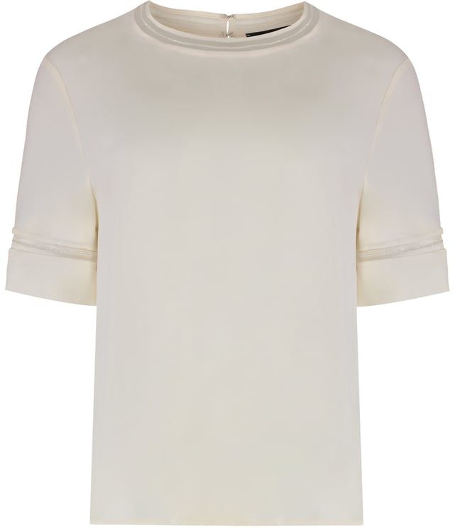 Fabiana Filippi Top in crêpe de chine