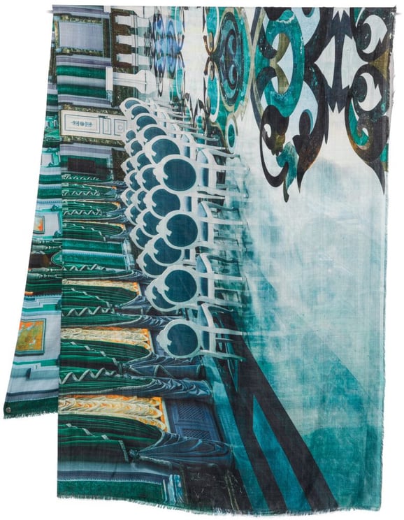 FALIERO SARTI Scarfs Blue