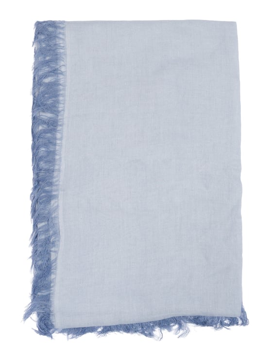 FALIERO SARTI Light Blue Kashy Cashmere Blend Scarf