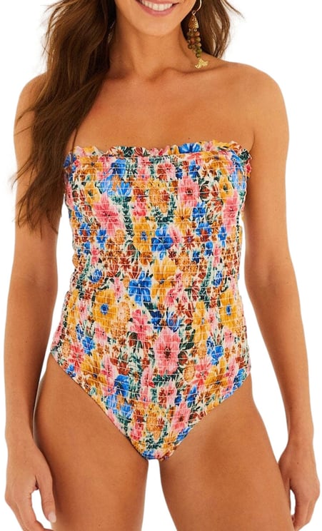 FARM Rio Swimsuit with floral print