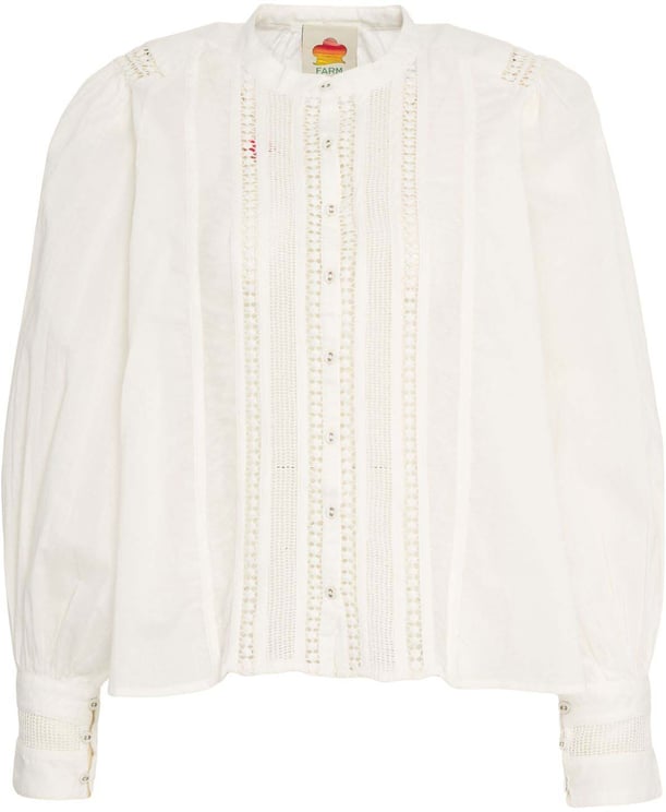 FARM Rio Blouse with lace detail