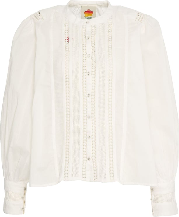 FARM Rio Blouse with lace detail