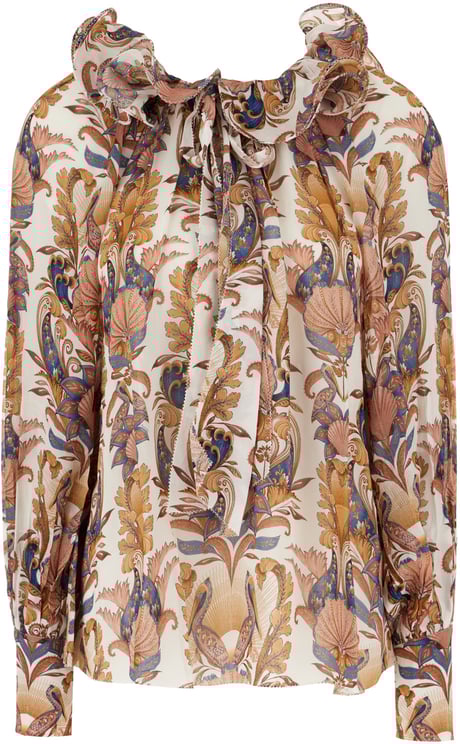 FARM Rio Farm Rio Printed viscose blouse