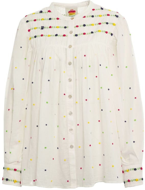 FARM Rio Blouse with embroidery