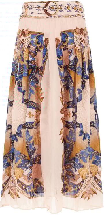 FARM Rio Farm Rio Printed viscose skirt