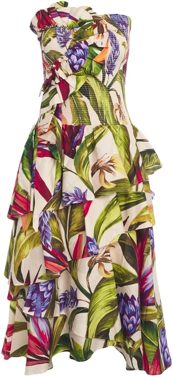 FARM Rio Maxi dress with floral print