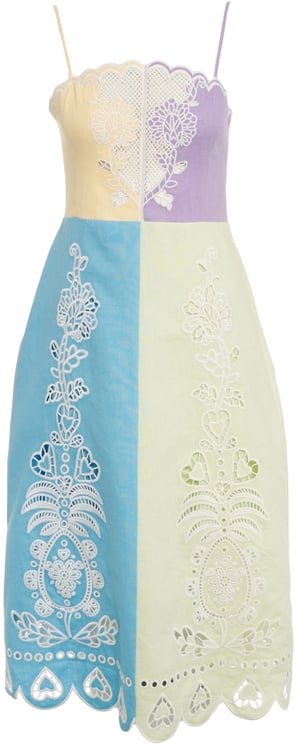 FARM Rio Midi dress with embroidery