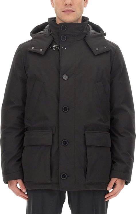 Fay Technical Fabric Caban