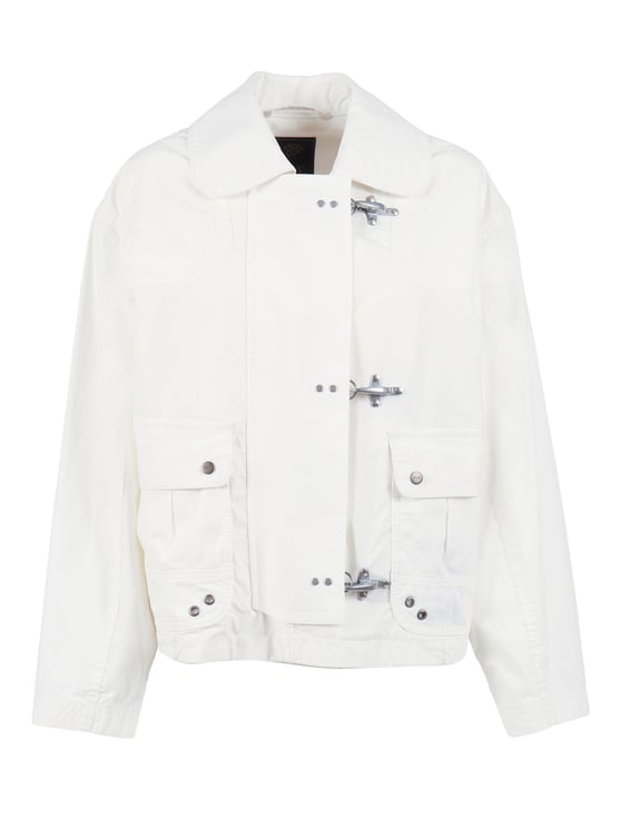 Fay 3Ganci Bomber Sfod Cropped Bomber Jacket