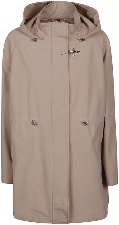 Fay Gancio Parka Brown