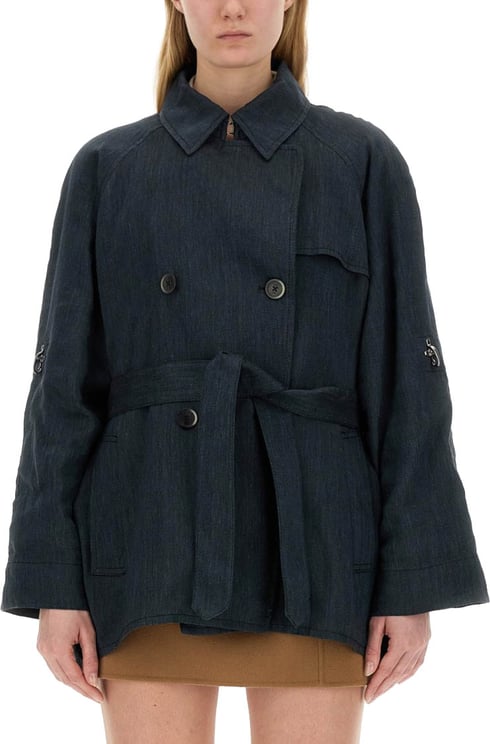 Fay Short Trench Coat