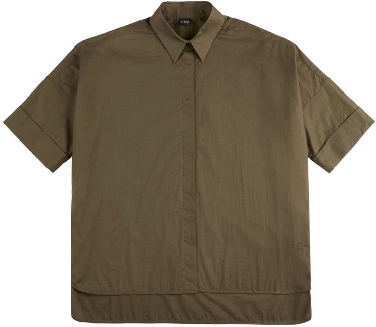 Fay Shirts Green