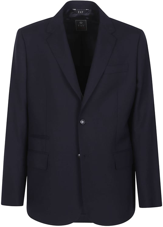 Fay New Fit Travel Jacket Blue