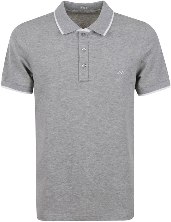 Fay T-Shirts And Polos Grey