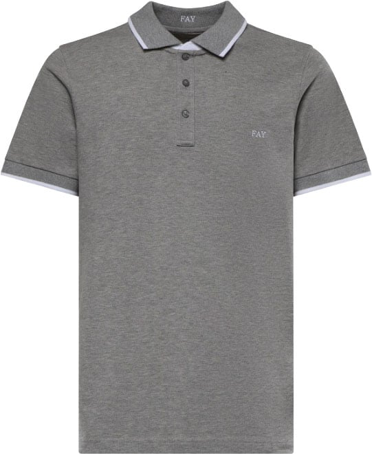 Fay T-Shirts And Polos Grigio