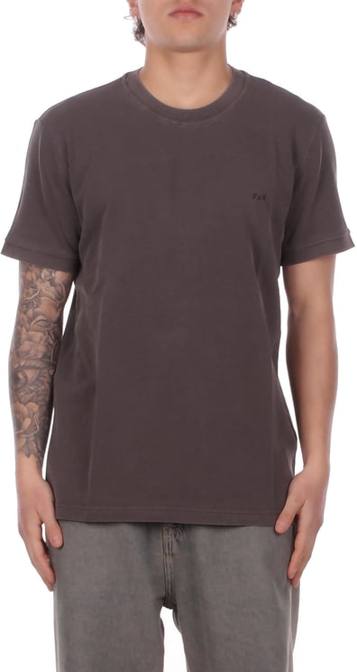 Fay T-Shirts And Polos Marrone Scuro