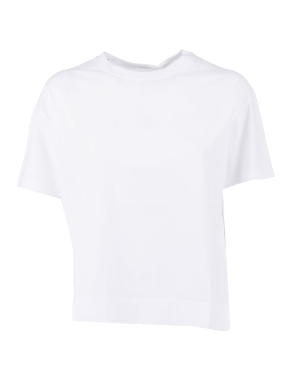 Fay Minimalistic Cotton Embroidered T-Shirt