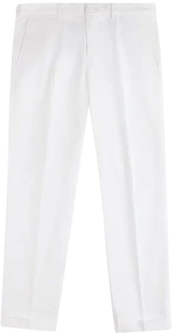 Fay Trousers White