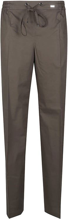 Fay Easy Wide Leg Pant Green