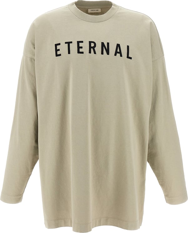 Fear of God Fear Of God Gray Cotton T-Shirt