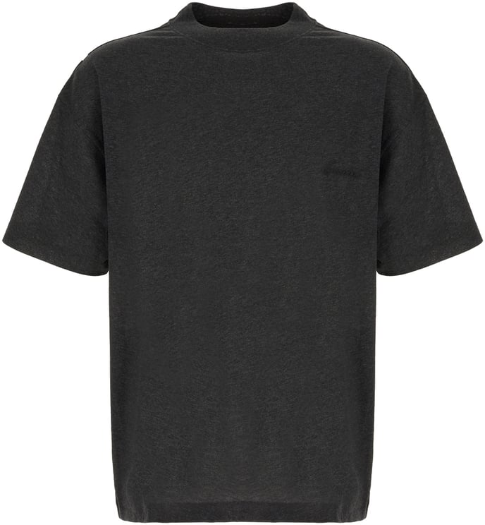 Fear of God Fear Of God Charcoal cotton blend t-shirt