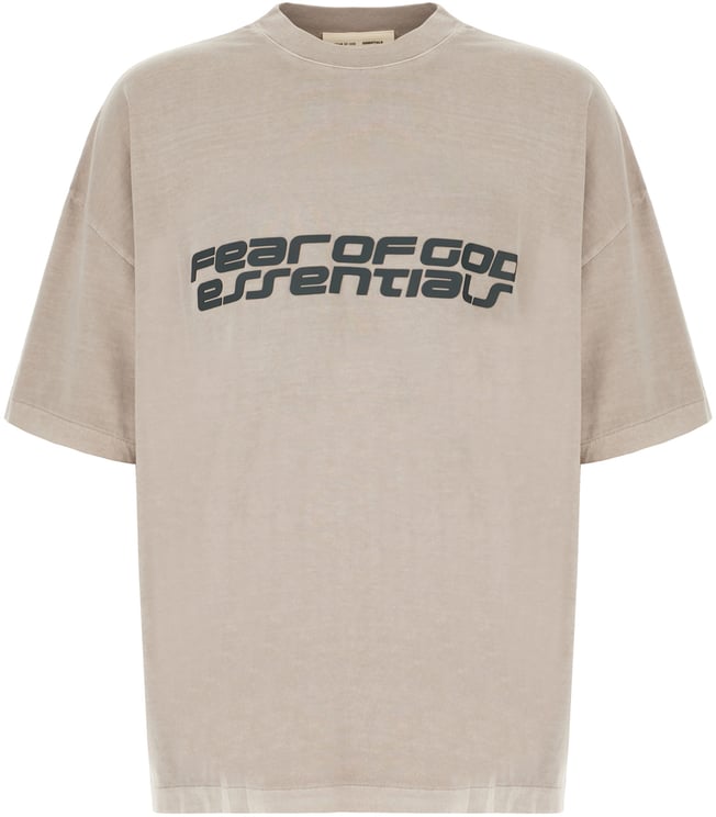 Fear of God Fear Of God Grey cotton t-shirt
