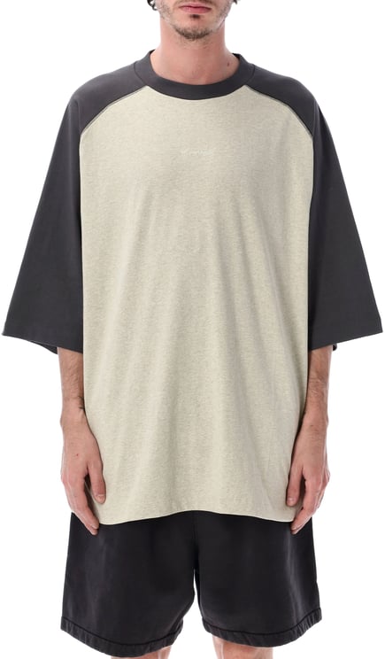 Fear of God Signature Baseball Tee Heather Stone