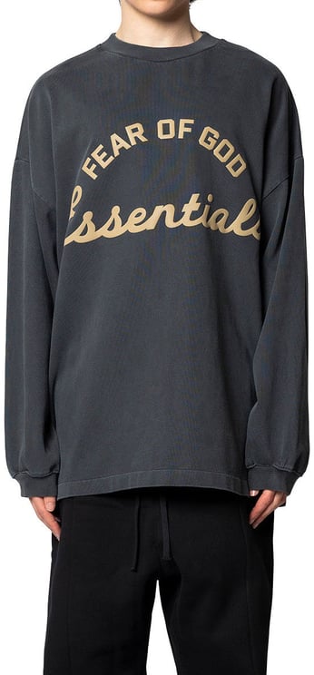 Fear of God TRAINING 90'S LONG SLEEVE TEE FADED IRON GREY
