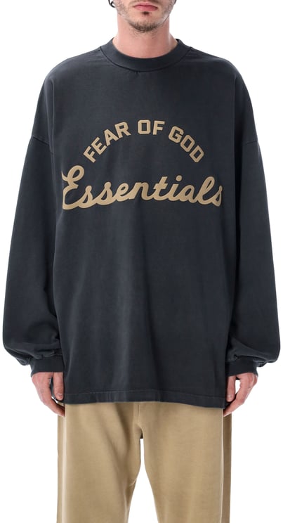 Fear of God Training 90'S Long Sleeve Tee Faded Iron Grey