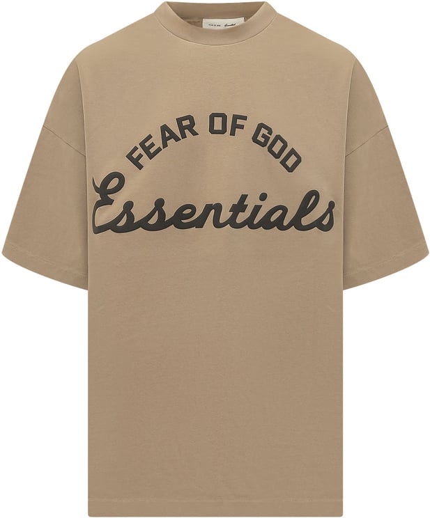 Fear of God T-shirt con Stampa Frontale e Girocollo