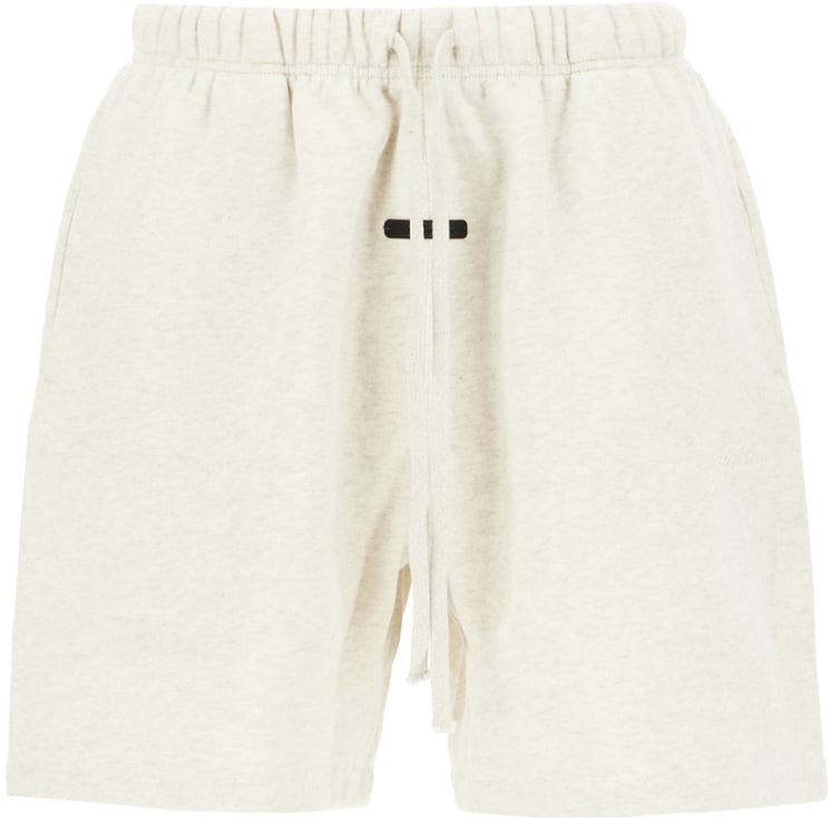 Fear of God Fear Of God Melange grey cotton bermuda shorts